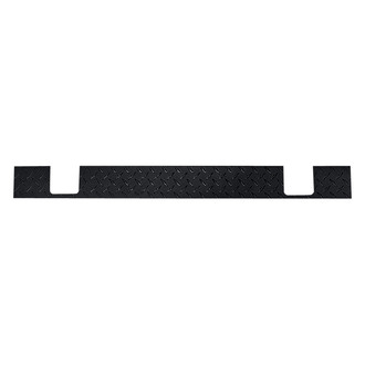 Warrior® - Black Diamond Plate Rear Back Plate
