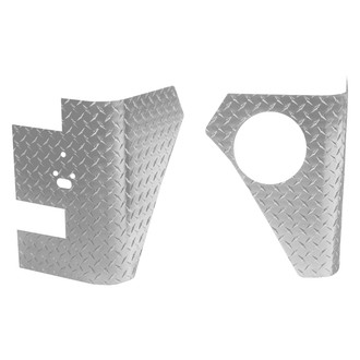 Warrior® - Diamond Plate Rear Corners
