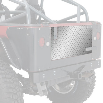 Warrior® - Diamond Plate Inner and Outer Tailgate Cover