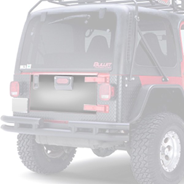 Warrior® - Polished Aluminum Inner and Outer Tailgate Cover