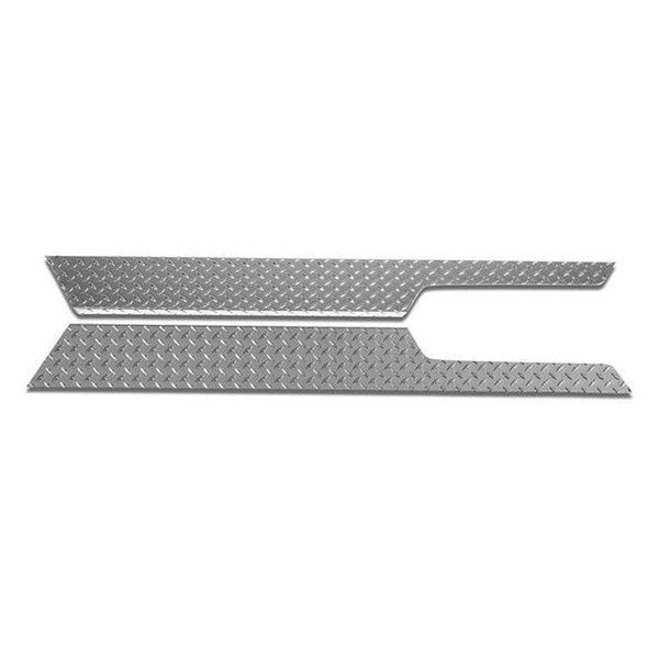 Warrior® - Diamond Plate Side Plates with Front Cut Out