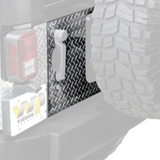 Warrior® - Diamond Plate Inner and Outer Tailgate Cover with Center Cover