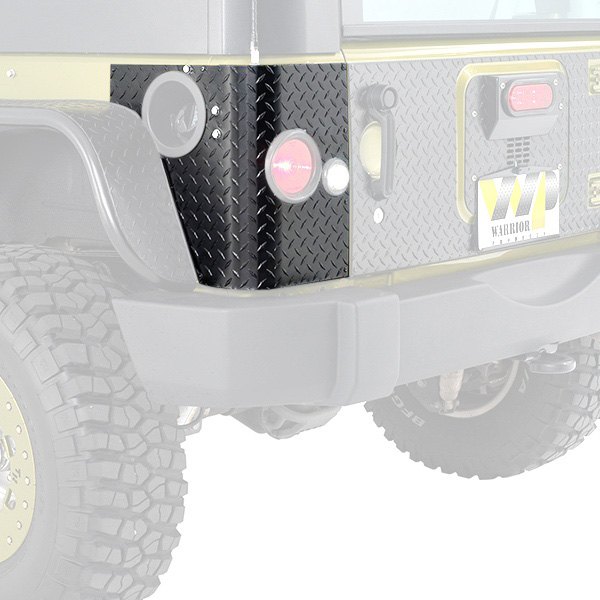 Warrior® - Aluminum Rear Corners with LED Cut Out