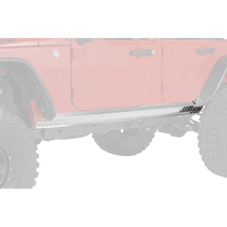 Warrior® - Diamond Plate Side Plates with Front Cut Out