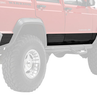 Warrior® - Black Diamond Plate Side Plates