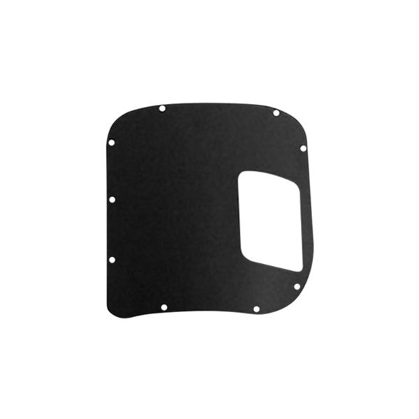 Warrior® - Smooth Black 12-Gauge Steel Shifter Bezel