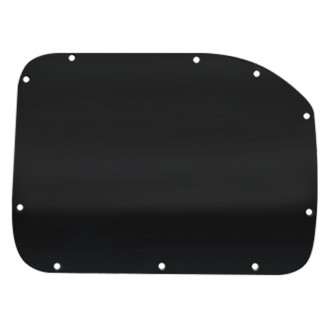 Warrior® - Smooth Black 12-Gauge Steel Shifter Bezel