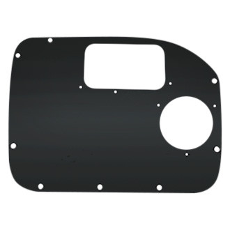 Warrior® - Smooth Black 12-Gauge Steel Shifter Bezel
