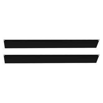 Warrior® - Smooth Black Side Plates with Lip