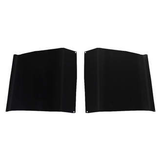 Warrior® - Smooth Black Front Fender Protector