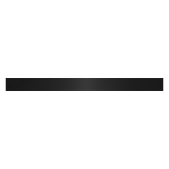 Warrior® - Smooth Black Steel Rear Back Plate