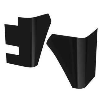 Warrior® - Smooth Black Rear Corners