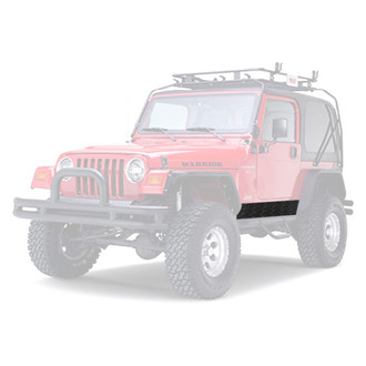 Warrior® - Smooth Black Side Plates with Front Cut Out