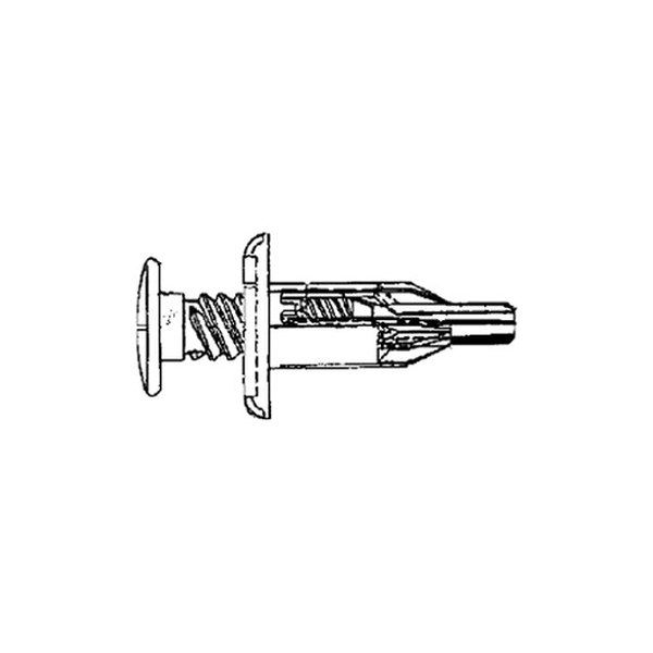 W&E® - 24 mm Plastic Screw Rivet