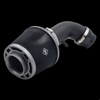 Weapon-R® - Stealth Secret Weapon Aluminum Flat Black Short Ram Air Intake System with Black Filter