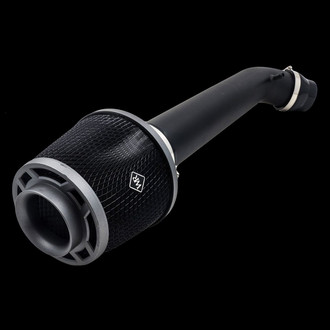 Weapon-R® - Stealth Secret Weapon Aluminum Flat Black Short Ram Air Intake System with Black Filter