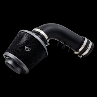 Weapon-R® - Stealth Secret Weapon Aluminum Flat Black Short Ram Air Intake System with Black Filter