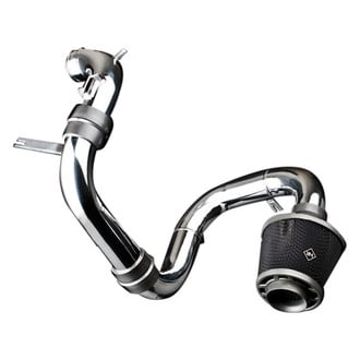 Weapon-R® - Secret Weapon Aluminum Polished Short Ram Air Intake System with Black Filter