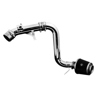 Weapon-R® - Secret Weapon Aluminum Polished Short Ram Air Intake System with Black Filter