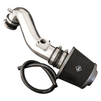 Weapon-R® - Stealth Secret Weapon Aluminum Flat Black Short Ram Air Intake System with Black Filter