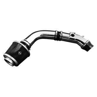 Weapon-R® - Secret Weapon Aluminum Polished Short Ram Air Intake System with Black Filter