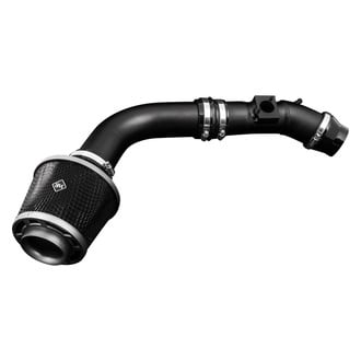 Weapon-R® - Stealth Secret Weapon Aluminum Flat Black Short Ram Air Intake System with Black Filter