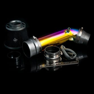 Weapon-R® - Secret Weapon Aluminum Neo Titanium Short Ram Air Intake System with Black Filter