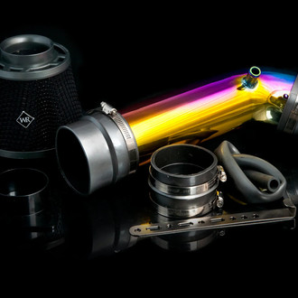 Weapon-R® - Secret Weapon Aluminum Neo Titanium Short Ram Air Intake System with Black Filter