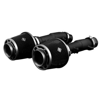 Weapon-R® - Stealth Secret Weapon Aluminum Flat Black Short Ram Air Intake System with Black Filter