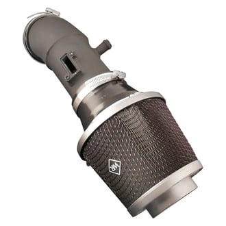 Weapon-R® - Secret Weapon Aluminum Polished Short Ram Air Intake System with Black Filter