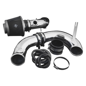 Weapon-R® - Stealth Secret Weapon Aluminum Flat Black Short Ram Air Intake System with Black Filter