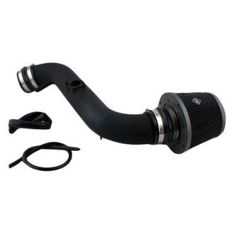 Weapon-R® - Stealth Secret Weapon Aluminum Flat Black Short Ram Air Intake System with Black Filter