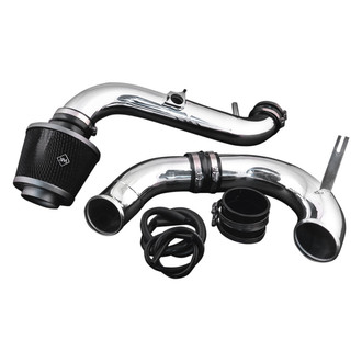 Weapon-R® - Stealth Secret Weapon Aluminum Flat Black Short Ram Air Intake System with Black Filter