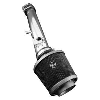 Weapon-R® - Stealth Secret Weapon Aluminum Flat Black Short Ram Air Intake System with Black Filter
