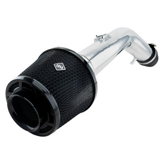Weapon-R® - Secret Weapon Aluminum Polished Short Ram Air Intake System with Black Filter