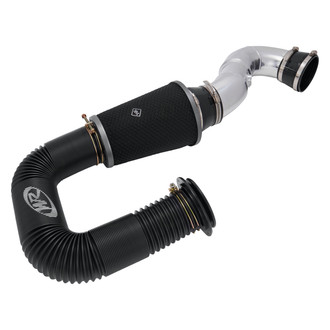 Weapon-R® - Secret Weapon Aluminum Polished Short Ram Air Intake System with Black Filter