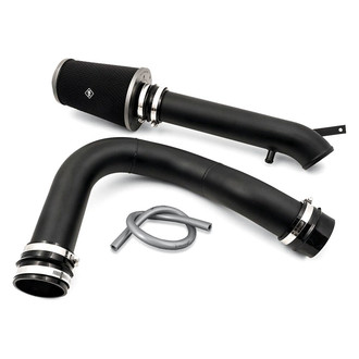 Weapon-R® - Stealth Secret Weapon Aluminum Flat Black Short Ram Air Intake System with Black Filter