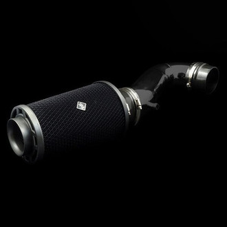 Weapon-R® - Stealth Secret Weapon Aluminum Flat Black Short Ram Air Intake System with Black Filter
