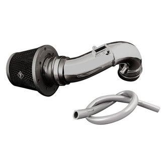 Weapon-R® - Secret Weapon Aluminum Polished Short Ram Air Intake System with Black Filter
