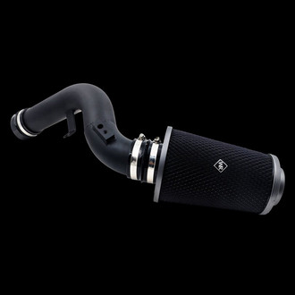 Weapon-R® - Stealth Secret Weapon Aluminum Flat Black Short Ram Air Intake System with Black Filter