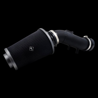 Weapon-R® - Stealth Secret Weapon Aluminum Flat Black Short Ram Air Intake System with Black Filter