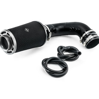 Weapon-R® - Stealth Secret Weapon Aluminum Flat Black Short Ram Air Intake System with Black Filter