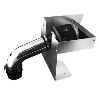 Weapon-R® - Stealth Secret Weapon Aluminum Flat Black Short Ram Air Intake System with Black Filter