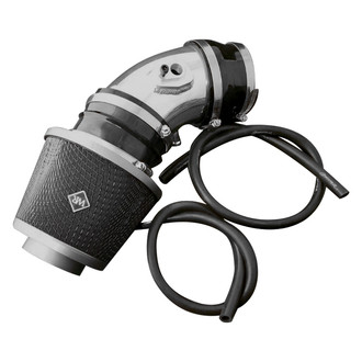 Weapon-R® - Secret Weapon Aluminum Polished Short Ram Air Intake System with Black Filter
