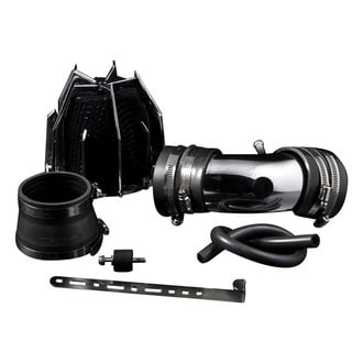 Weapon-R® - Dragon Aluminum Polished Short Ram Air Intake System with Black Filter