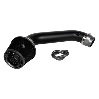 Weapon-R® - Stealth Secret Weapon Aluminum Flat Black Short Ram Air Intake System with Black Filter
