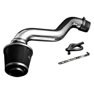 Weapon-R® - Secret Weapon Aluminum Polished Short Ram Air Intake System with Black Filter