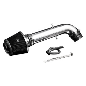 Weapon-R® - Secret Weapon Aluminum Polished Short Ram Air Intake System with Black Filter