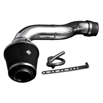 Weapon-R® - Secret Weapon Aluminum Polished Short Ram Air Intake System with Black Filter