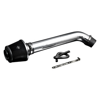 Weapon-R® - Secret Weapon Aluminum Polished Short Ram Air Intake System with Black Filter